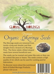 1500 Moringa Oleifera Seeds ((500 Grams)