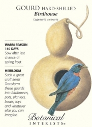 Hard-Shelled Birdhouse Gourd Seeds - 2.5 grams