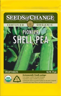 Seeds of Change S11076 Certified Organic Pioneer Shelling Pea