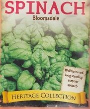 Bloomsdale Spinach - 700 Seeds - Heritage Collection