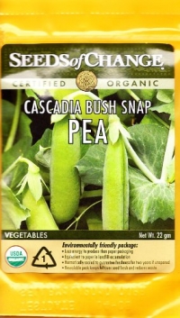 Seeds of Change 01793 Cascadia Bush Snap Pea