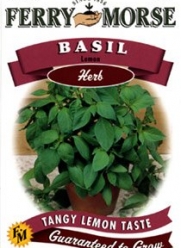Ferry-Morse Herb Seeds 1222 Basil - Lemon 170 Milligram Packet