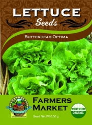 Organic Butterhead Optima Lettuce Seeds