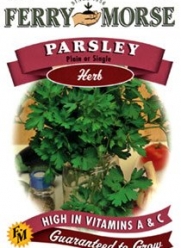 Ferry-Morse Herb Seeds 1329 Parsley - Plain Or Single 1 Gram Packet