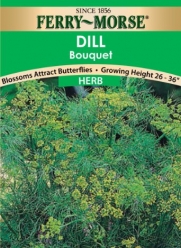 Ferry-Morse 1285 Dill Herb Seeds, Bouquet (600 Milligram Packet)