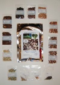 Survival Seed Kit, High Protein, 100% Heirloom/non GMO (Protein can be dangerously low in other seed kits)