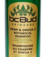 Hemp & Omega 3 Botanical Shampoo 12oz for Itchy Scalp, Oily Hair and Hair Loss with Natural Hemp Seed Oil, Aloe Vera, Chamomile, White Willow, Red Clover Extracts, for Naturally Soft, Clean, Healthy, Radiant Hair