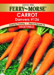 Ferry-Morse Seeds 1253 Carrot - Danver's #126 2 Gram Packet