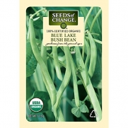 Seeds of Change Certified Organic Bean, Blue Lake Bush - 17.6 grams, 50 Seeds Pack