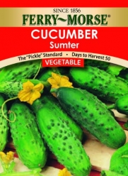 Ferry-Morse Seeds 1281 Cucumber - Sumter 2 Gram Packet