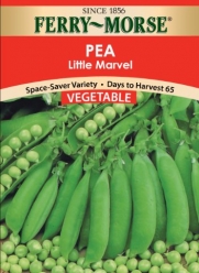 Ferry-Morse Seeds 1454 Peas - Little Marvel 28 Gram Packet