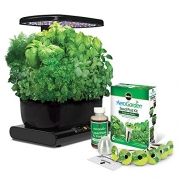 Miracle-Gro AeroGarden Harvest with Gourmet Herb Seed Pod Kit, Black