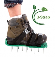 Ohuhu Lawn Aerator Shoes /Spikes Aerator Sandals for Aerating Your Lawn or Yard