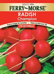 Ferry Morse Champion Radish Seed Packet