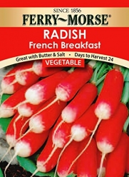 Ferry Morse French Breakfast Radish Seed Packet