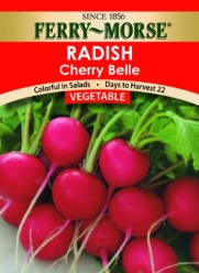 Ferry Morse Cherry Belle Radish Seed Packet