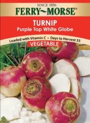 Ferry Morse Seven Top Turnip Seed Packet