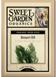 Bouquet Dill - Certified Organic Heirloom Seeds