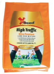 X-Seed Ultra Premium High Traffic Lawn Seed Mixture, 7-Pound