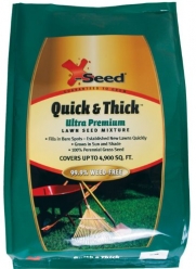 X-Seed Ultra Premium Quick and Thick Lawn Seed Mixture, 7-Pound