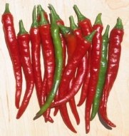 Super Cayenne II Hybrid Hot Chile Pepper 15 Seeds