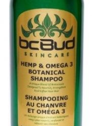 Hemp & Omega 3 Botanical Shampoo 12oz for Itchy Scalp, Oily Hair and Hair Loss with Natural Hemp Seed Oil, Aloe Vera, Chamomile, White Willow, Red Clover Extracts, for Naturally Soft, Clean, Healthy, Radiant Hair