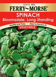 Ferry Morse Bloomsdale Spinach Seed Packet