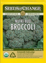 Seeds of Change S11073 Certified Organic Nutri-Bud Broccoli