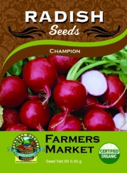 Organic Champion Radish Seeds